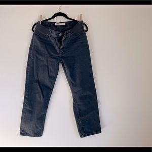 ASOS maternity black denim jeans